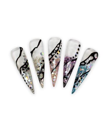 UV LED Galaxy Holo Set - Studio Quality Gel Nail Art (5 x 5ml) | International Shipping - Buy Online on GoSupps.com