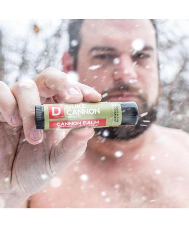 Duke Cannon Balm Tactical Lip Balm with SPF 15 0.56oz Premium Lip Protector with Organic Ingredients Fresh Mint Flavor Natural Beeswax Coconut & Shea Butter UV Protection Fresh Mint 0.56 Ounce (Pack of 1) - Buy Online on GoSupps.com