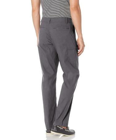 Unionbay Men's Rainier Lightweight Chino Pants - 34W x 30L Charcoal - Buy Online on GoSupps.com