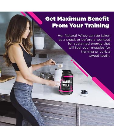 Whey Protein Powder for Women - Weight Loss & Lean Muscle - Low Carb, Gluten Free - Grass Fed, rBGH Hormone Free - Creamy Vanilla 2 lb - Buy Online on GoSupps.com