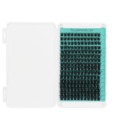 Bodermincer D Curl 16 Rows Large Pack 192 Cluster Eyelashes 8-10-12-14mm Mixed/10-12-14-16mm Mixed/12-14-16-18mm Mixed Length (12-14-16-18mm Mixed)
