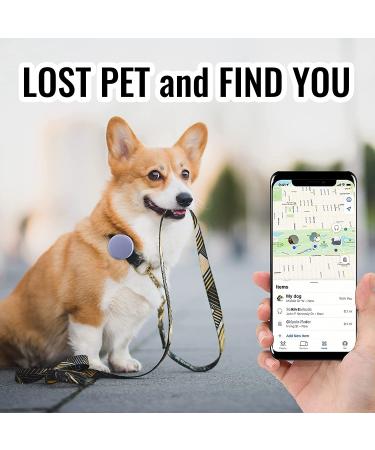 2 Pack Upgraded AirTag Dog & Cat Collar Holders - Navy Blue Silicone Case for Apple AirTag - Fits 3/8 to 1 inch Collar Sizes - Buy Online on GoSupps.com