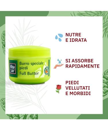 Allga San Burro Speciale Piedi - Repair & Revitalize Dry Feet | International Shipping Available - Buy Online on GoSupps.com