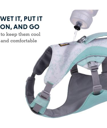 Luffwear Swamp Cool Dog Harness - Adjustable Cooling Pet Gear in Sage Green (Large/XL 81-107cm) for Hot Weather - Strong Running Equipment - Buy Online on GoSupps.com