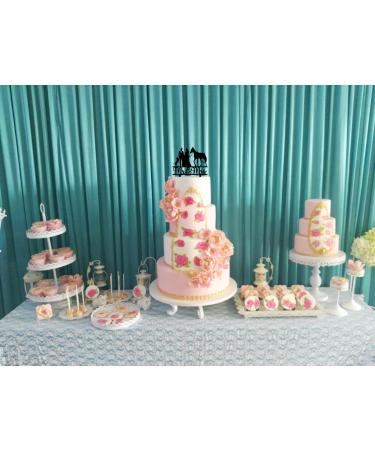 keonsatrz Horse Wedding Cake Topper Farmer Wedding Cake Topper Cowboy and Cowgirl Wedding Cake Topper Country Themed Cake Decor for Wedding Anniversary Bridal Shower Party - Buy Online on GoSupps.com