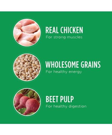IAMS Small Breed Adult Dry Dog Food - Chicken and Whole Grains Recipe 3.18kg (7LB) Bag 3.18 kg (Pack of 1) Dog Food - Buy Online on GoSupps.com