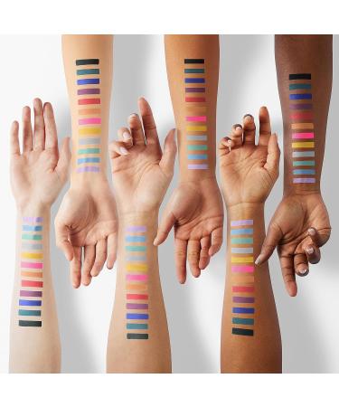 20 Colors Eyeliner Pen Set - Waterproof Metallic Glitter Eye Makeup Kit for Women - Professional Retractable Eye & Lip Liner - 20PCS - Buy Online on GoSupps.com