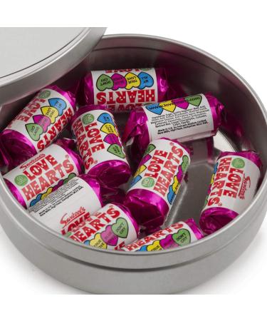 Limited Edition Mini Love Hearts Valentine's Tin 100g (Just For You) - Buy Online on GoSupps.com