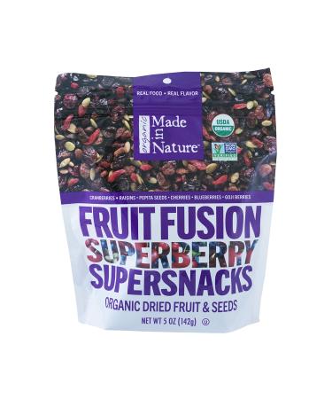 Made in Nature Organic Fruit Fusion Superberry Blast Supersnacks 5 oz (142 g)