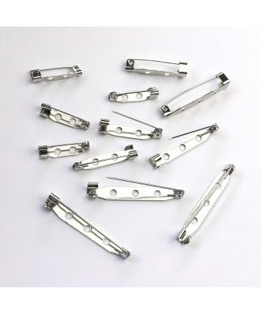 Bar pin backs top