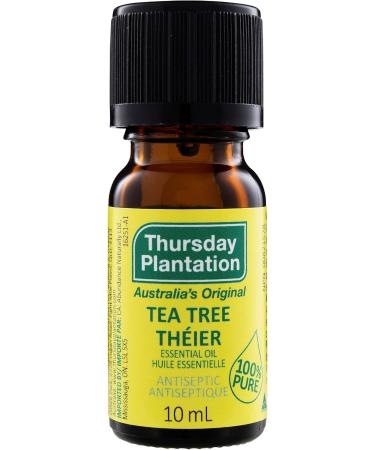 Thursday Plantation 100% Pure Tea Tree Oil - Ideal for Minor Cuts Abrasions Insect Bites Stings and Skin Irritations - Essential Oil - Versatile Oil for Home Use and Personal Care - 10ml size - Buy Online on GoSupps.com