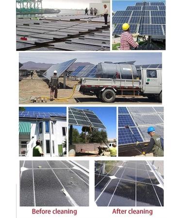 Window Cleaning Pole Water Fed Telescopic Brush Extension Rod Cleaning Equipment For Photovoltaic Panel Cleaning Trucks Windows (Color : 18ft/5.4m) (30ft/9m) - Buy Online on GoSupps.com