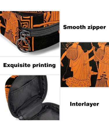 Greek Mythological Action Painting | Apollo & Artemis Storage Pouch for Women Teen Girls - Menstrual Cup Holder - Buy Online on GoSupps.com