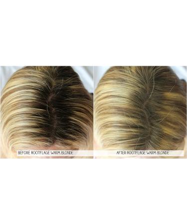 Rootflage Instant Blonde Root Touch Up Hair Powder - Temporary Hair Color Concealer for Thinning Hair (Warm Blonde) - 25 Shades Available - Buy Online on GoSupps.com
