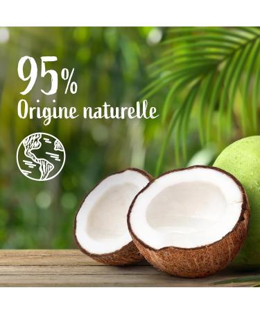 The Little Marseillais | Coconut Water Nourishing Body Cream (380ml jar) Moisturizing cream for dry skin Vegan formula 95% of natural origin - Buy Online on GoSupps.com