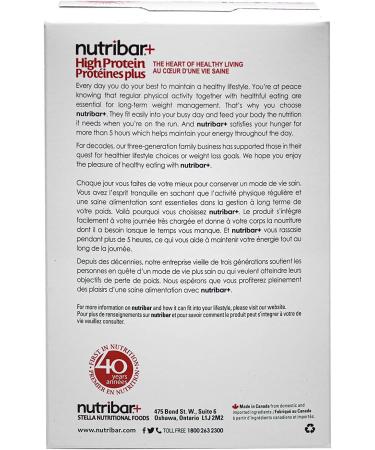 Nutribar+ Chocolate Truffle Flavoured Bars High protein Meal Replacement Bars 24 Vitamins & Minerals High Fibre 4-Count - Buy Online on GoSupps.com