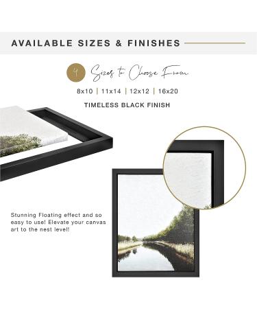 Black MCS 11x14 Inch Frame for Finished Canvases (40003) - Buy Online on GoSupps.com