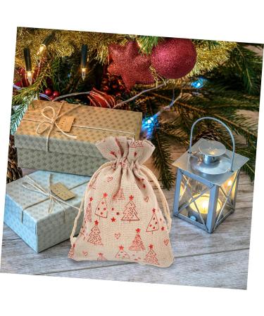 TOVINANNA 48 Pcs Countdown Candy Bag Christmas Calendar Bags Lovely Bags Advent Calendars Garland Wood - Buy Online on GoSupps.com