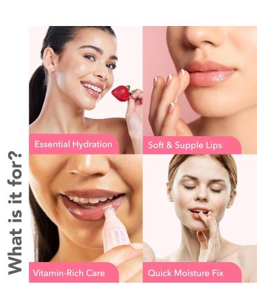 Patchology Ros Lip Sleeping Mask - Hydrating Overnight Treatment with Hyaluronic Acid & Resveratrol for Soft Healed Lips (14.7 ml - Buy Online on GoSupps.com