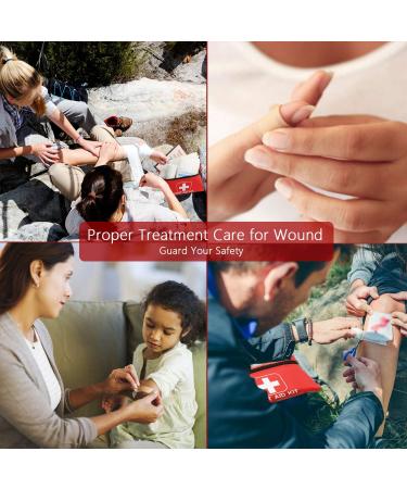 105-Piece Small First Aid Kit for Home, Car, Office, Sports & Travel | Emergency Survival Supplies for Camping, Hiking, Hunting - Buy Online on GoSupps.com