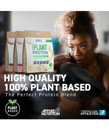 Applied Nutrition Critical Plant Protein - Vanilla Vegan Protein Powder (450g) - Buy Online on GoSupps.com