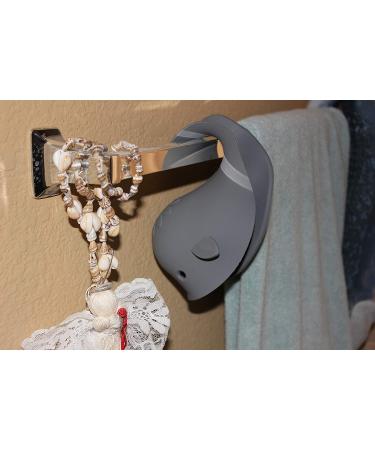 Whale Bath Spout Cover - Cute Baby Faucet Protector for Safe and Fun Baths - Grey (1 Pack) - Buy Online on GoSupps.com