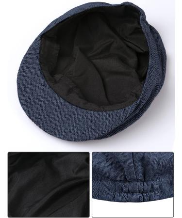 Mint Green Baby Boys Flat Cap Herringbone Tweed Newsboy Hat 6-8 Years - Royal Blue - Buy Online on GoSupps.com
