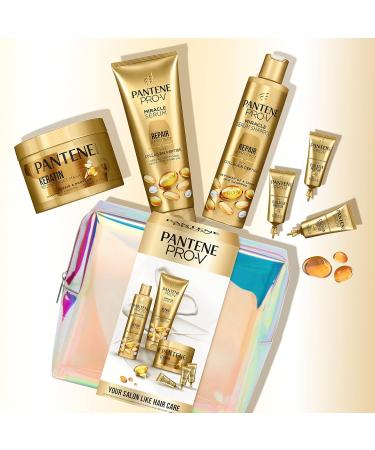 Pantene Pro-V Gift Set for Women - Repair & Care Shampoo Serum Rinse Intensive Care Shots & Hair Mask - Ultimate Hair Care Beauty Products - Buy Online on GoSupps.com