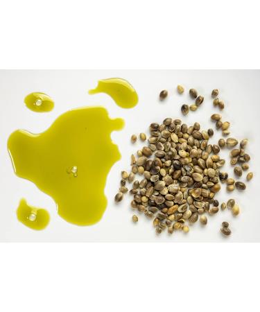 Hemp Seed Oil - 100% Pure Unrefined Cold Pressed Organically Sourced All Natural Non GMO Extra Virgin Undiluted Carrier Oil - 32 oz - 1 Quart - For DIY Essential Oils Cosmetics - Packaging May Vary - Buy Online on GoSupps.com