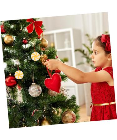 Zerodeko 150 Pcs Christmas Candy Decorations Christmas Sto Christmas Garland Decorations Hanging Diy Jewelry Candy Christmas Ornaments Peppermint Decor Christmas Tree Acrylic Light Post Yellowx3pcs 2.2X2.2X0.5cmx3pcs - Buy Online on GoSupps.com