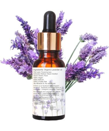 Blise organic Lavender Essential Oil -15ml 100% Pure and Natural - Buy Online on GoSupps.com