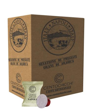 Centochicchi® Artisanal coffee - Napoli Extreme - 100 capsules - Nespresso® compatible (100)