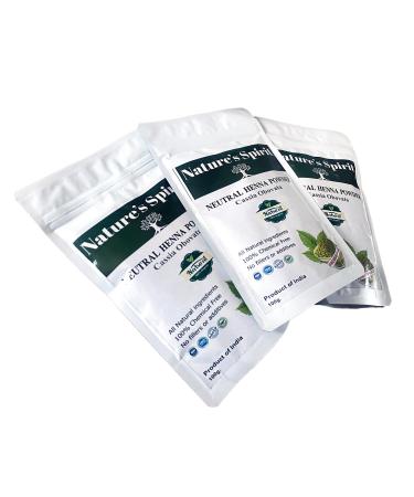 Natural Cassia Obovata-Neutral Henna Condition -Shine -Scalp (300g) 300.00 g (Pack of 1)