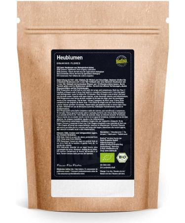 Biotiva Hay Flowers Organic 250g - from Austria- Recommended by Midwives - steam Bath - Bottled and Controlled in Germany - Buy Online on GoSupps.com