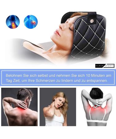 Buy Clean Sports Neck Structure Head Hammock | Halfhang Mat for Neck & Shoulder Relaxation | Relieve Headaches Migraines & Neck Pain - Buy Online on GoSupps.com