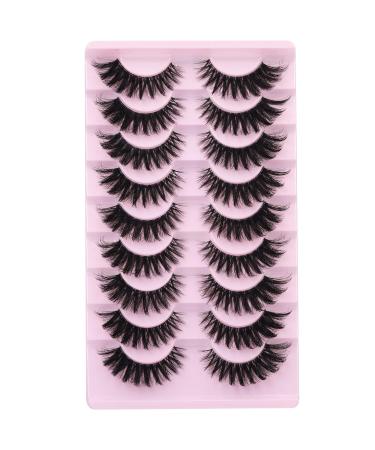 Mink Lashes Fluffy 16mm 5D Cat Eye False Eyelashes - Zegaine 9 Pairs Juno - Buy Online on GoSupps.com