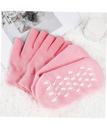Beavorty 2 Sets Spa Moisturizing Socks Essential Oils for Sleep Foot Moisturizing Socks Lotion Gloves Hand Moisture Gloves Moisturizing Gloves Overnight Foot Skin Socks Cotton Short Boots - Buy Online on GoSupps.com