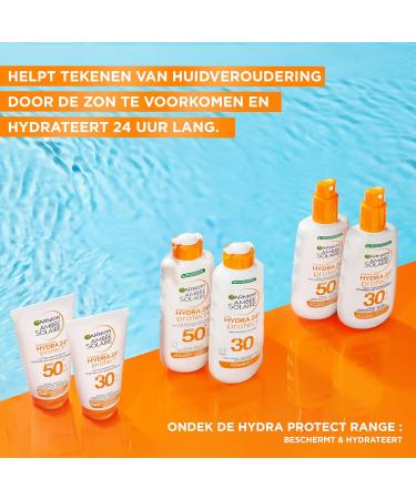 Garnier Garnier Ambre Solaire Hydra Protect 24H Very High Protection Milk SPF50+ 50ml - Buy Online on GoSupps.com