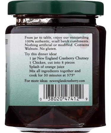 New England Cranberry Chutney 12 oz - Exquisite and Tangy Cranberry Delight - Buy Online on GoSupps.com