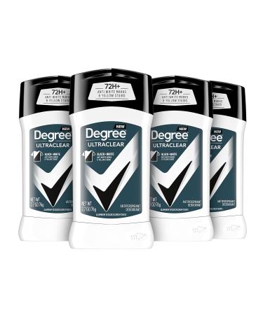 Degree Men Antiperspirant Deodorant Dry Spray Black + White 3 Count & Men UltraClear Antiperspirant Deodorant Black + White 4 count 72-Hour Sweat & Odor Protection - Buy Online on GoSupps.com