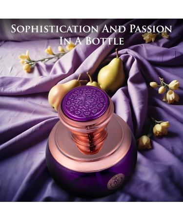 Verse Deep Purple for Women EDP 3.4 fl Oz Top Notes of Pear Bitter Orange & Bergamot Mahonial Flowers Freesia & Pomarose Blend of Sweet Fruits Fresh Florals & Warm Woods Elegant 100ml Bottle - Buy Online on GoSupps.com