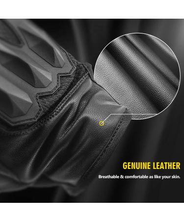 Zune Lotoo Full Finger Tactical Gloves - Touchscreen, High Dexterity, TPR Impact Protection, EVA Palm Padding - for Motorcycle, Shooting, Paintball, Airsoft Work - Black (Small) - Buy Online on GoSupps.com