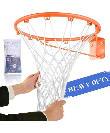 Spring Meow Basketball Net Replacement - 21 Ultra Heavy Duty All-Weather Hoop Net - Indoor/Outdoor Standard Rim - 2023 Upgraded Quality - White - Buy Online on GoSupps.com