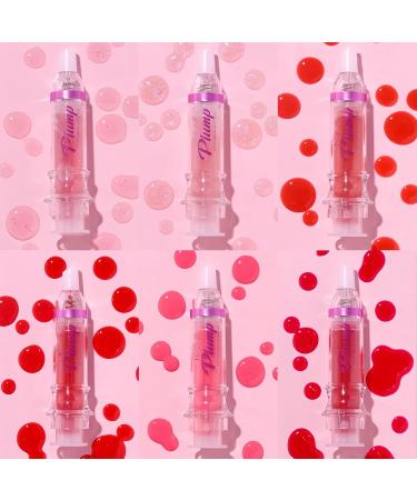 Melemando Lip Plumper 6 Colors Moisturizing Glossy Plumping Lip Gloss Long Lasting Hydrating Natural Lip Plumper for Women Girls (Color 04) - Buy Online on GoSupps.com
