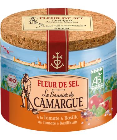 Le Saunier De Camargue Le Saunier de Camargue Organic Tomato/Basil Salt Flower Box 125g - Pack of 3
