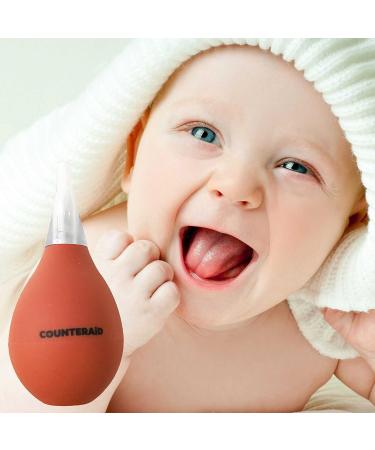 Washable & Reusable Nasal & Ear Wax Syringe Set for Babies 4 Pack by CounterAid - Buy Online on GoSupps.com