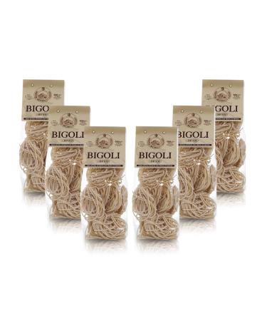Antico Pastificio Morelli 1860 Srl Bigoli Typical Regional Pasta "Bigoj" 6 Packs of 500 g