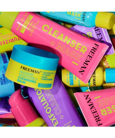 Freeman Restorative Makeup Remover Balm | Moisturizing Coconut Oil & Vitamin E | Gentle Cleansing & Makeup Removal | 1.4 fl. oz - Buy Online on GoSupps.com