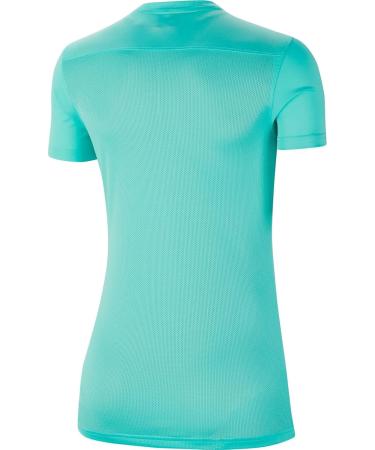 Nike Women's W NK Dry Park Vii JSY SS T-Shirt - Hyper Turq/Black | Shop Internationally for Quality Activewear - Buy Online on GoSupps.com