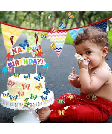 40 Edible Butterfly Decorations for Cakes - Tortendeko Birthday & Cake Decor - Buy Online on GoSupps.com